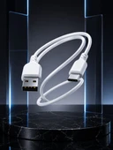 USB-A to Type-C 2 Metre Hızlı Şarj Kablosu thumbnail 3
