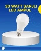 Ev ve İş Yeri İçin Şarjlı LED Ampul thumbnail 1