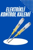 Çift Uçlu Kalemi Elektrik Test Kalemi Şeffaf thumbnail 2