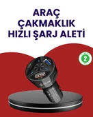 55W Pd Quick Charge 3.0 Destekli Polygold Araç Adaptörü thumbnail 1