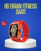 Şeffaf Tasarımlı Akıllı Saat Dokunmatik Ekranlı thumbnail 1