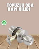 İç Dış Mekan Uyumlu Giriş Tipi Topuzlu Kilit thumbnail 1