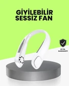 9000Mah Şarjlı Boyun Tipi Taşınabilir Vantilatör thumbnail 2