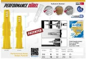 Made Performans Roket Dübel - No: 8 - 100 Adet thumbnail 2