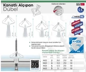 Made Kanatlı Alçıpan Dübeli - No: 3 - 500 Adet thumbnail 4