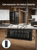 Usb Şarj Özellikli 10'Lu Çoklu Priz thumbnail 1