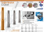 Made Tuğla Boşluk Dübeli - No: 8 - 100 Adet thumbnail 2