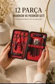 Paslanmaz Çelik Uçlu 17 Parça Profesyonel Manikür Pedikür Seti thumbnail 1