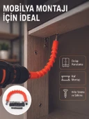 Profesyonel Esnek Tornavida Bits Uç Seti 12 Parça Manyetik Bit Adaptörlü thumbnail 1