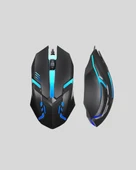 Mekanik Oyuncu Seti – LED Işıklandırma ve Ergonomik Mouse thumbnail 4