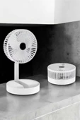 Soğutucu Vantilatör Telefon Standlı Mini Fan thumbnail 3