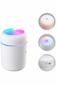 Humidifier LED Işıklı Mini Ortam Oda Kokusu Aromaterapi Buhardanlık thumbnail 5