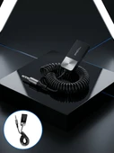 Araç ve Ev Ses Sistemleri İçin Bluetooth AUX Adaptörü thumbnail 5
