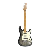 LUXARS S-G25 BK STRATOCASTER TİPİ ELEKTRO GİTAR SİYAH thumbnail 1