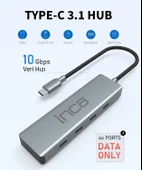 INCA ITPT-4TX 4 Port Type-C Çoklayici thumbnail 2