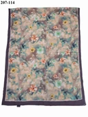 MoonScarf Bambu Kraş Pamuk Şal (Kahve) 207-114 thumbnail 2