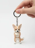 Corgi Köpek Figürlü Hareketli Anahtarlık thumbnail 1