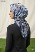 MoonScarf Desenli Bambu Pamuk Eşarp 1010-115 thumbnail 1