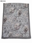 MoonScarf Bambu Kraş Pamuk Şal (Gri) 203-114 thumbnail 2