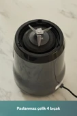 Mixfresh 7026H Kişisel Smoothie Blender Antrasit Siyah thumbnail 8