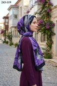 Sharell Soft Pamuk Şal (Siyah) 243-119 thumbnail 1