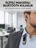 Klipsli Tasarımlı Bluetooth Kulaklık Uzun Pil Ömrü thumbnail 1