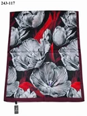 Sharell Soft Pamuk Şal (Bordo) 243-117 thumbnail 2