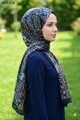 Eylül İpek Etnik Desen Soft Şal 405-120 thumbnail 1