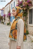 Sharell Soft Pamuk Şal (Yeşil) 243-121 thumbnail 1