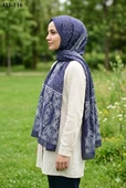 Soft İpek Etnik Desen Soft Şal 411-116 thumbnail 1