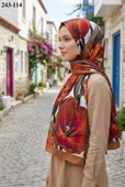 Sharell Soft Pamuk Şal (Hardal) 243-114 thumbnail 1