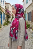 Sharell Soft Pamuk Şal (Gri) 243-124 thumbnail 1