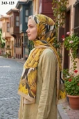 Sharell Soft Pamuk Şal (Sarı) 243-123 thumbnail 1