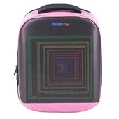 Led Ekranlı Sırt Çantası-Pembe thumbnail 3