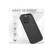 Apple İphone 11 Kılıf Viera Silikon - Krem thumbnail 2