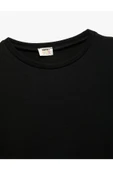 Koton Erkek Çocuk Uzun Kollu Bisiklet Yaka Basic Sweatshirt thumbnail 3