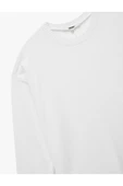 Koton Uzun Kollu Bisiklet Yaka Basic Sweatshirt thumbnail 12
