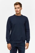 Hipatu Süvari Regular Düz Bisiklet Yaka Sweatshirt thumbnail 10