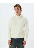 Koton Kapşonlu Sweatshirt Basic Pamuk Karışımlı thumbnail 9