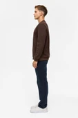 Hipatu Süvari Regular Düz Bisiklet Yaka Sweatshirt thumbnail 7