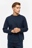 Hipatu Süvari Regular Düz Bisiklet Yaka Sweatshirt thumbnail 12