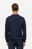 Hipatu Süvari Regular Düz Bisiklet Yaka Sweatshirt thumbnail 6