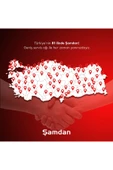 Şamdan 32 Lt. Yuvarlak Üstten Camlı Termostatlı Fırın thumbnail 8