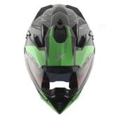 CROSS KASK VİZÖRLÜ AXOR YEŞİL GRİ L thumbnail 5