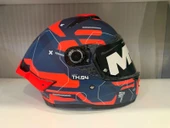 KASK MT THUNDER 4R SV LUMEX C24 MAT TURUNCU thumbnail 3