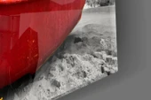 Kırmızı Kayak Cam Tablo thumbnail 7
