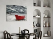 Kırmızı Kayak Cam Tablo thumbnail 5