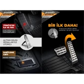 Promats Maximum 4D Siyah Üniversal Havuzlu Paspas 5 Parça thumbnail 3