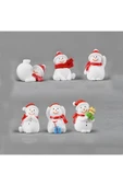 6 Parça Minyatür Noel Figür Seti (S791) thumbnail 1
