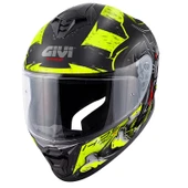 GIVI 50.X WILD MAT SİYAH-SARI KASK thumbnail 2